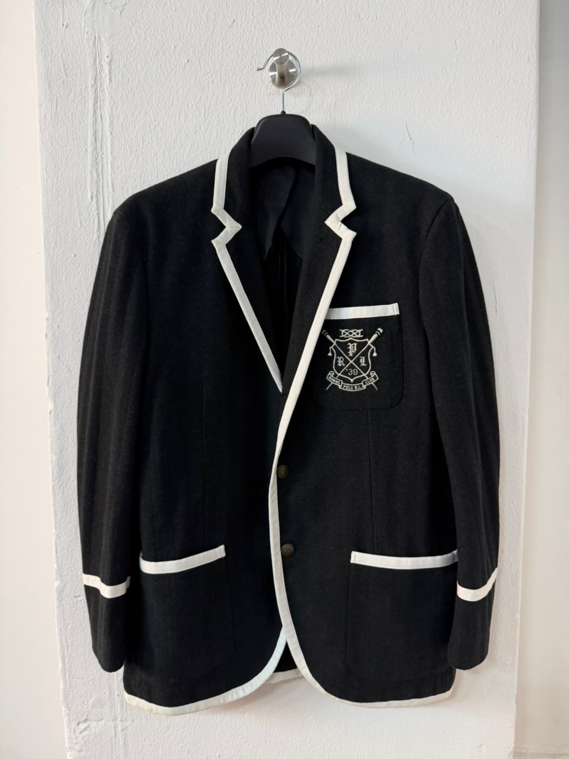 폴로 랄프로렌 와펜 헤링본 블레이져 자켓  상품이미지1