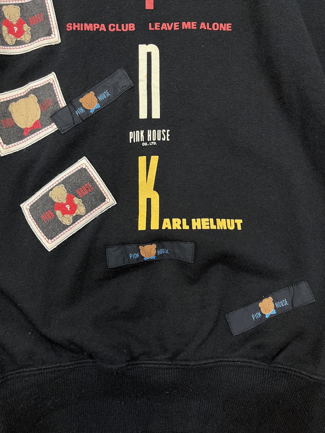 핑크하우스 쇼츠 슬리브 스웻셔츠 상품이미지6