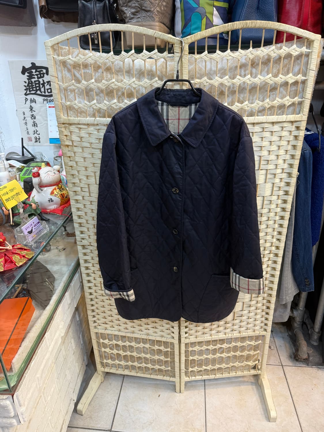 66-77 정품 버버리 누빔자켓 팝니다 상품이미지1