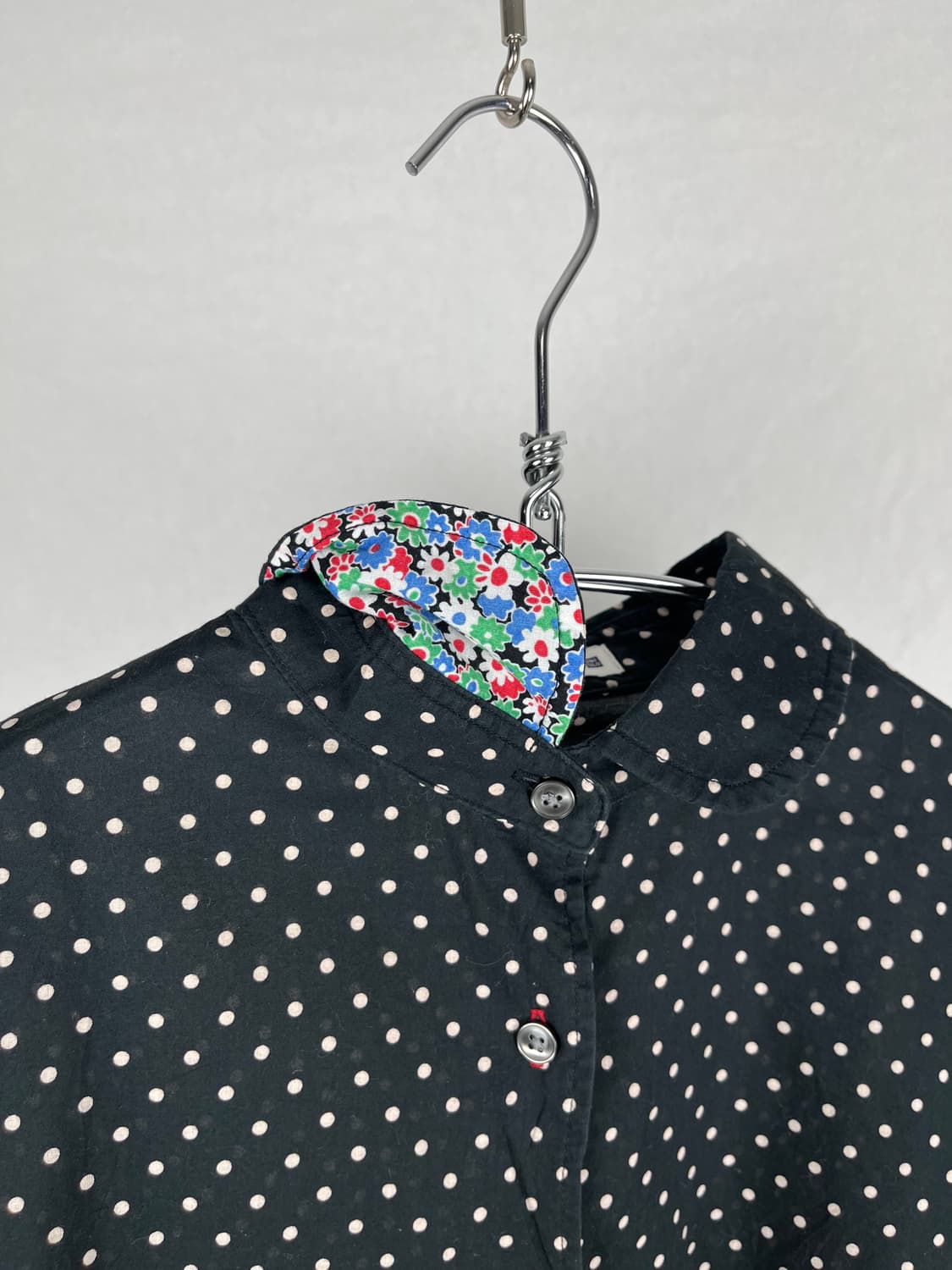 Uniqlo X INES LA FRESSANGE 도트 셔츠  상품이미지3