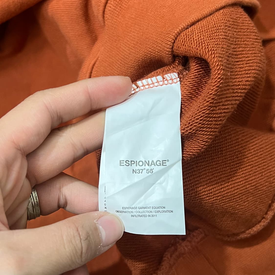 [100] 에스피오나지 후드티 상품이미지4