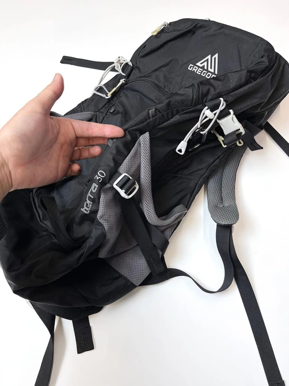 그레고리 18FW 립스탑 테라 30L 블랙 백팩 A1438 상품이미지4