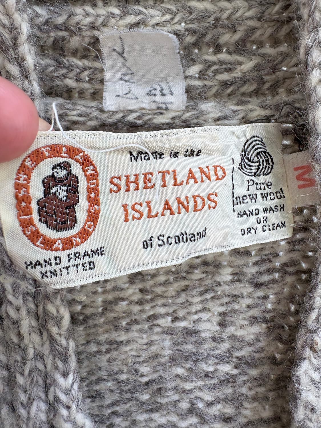 SHETLAND ISLANDS (Made in UK) 가디건 상품이미지7