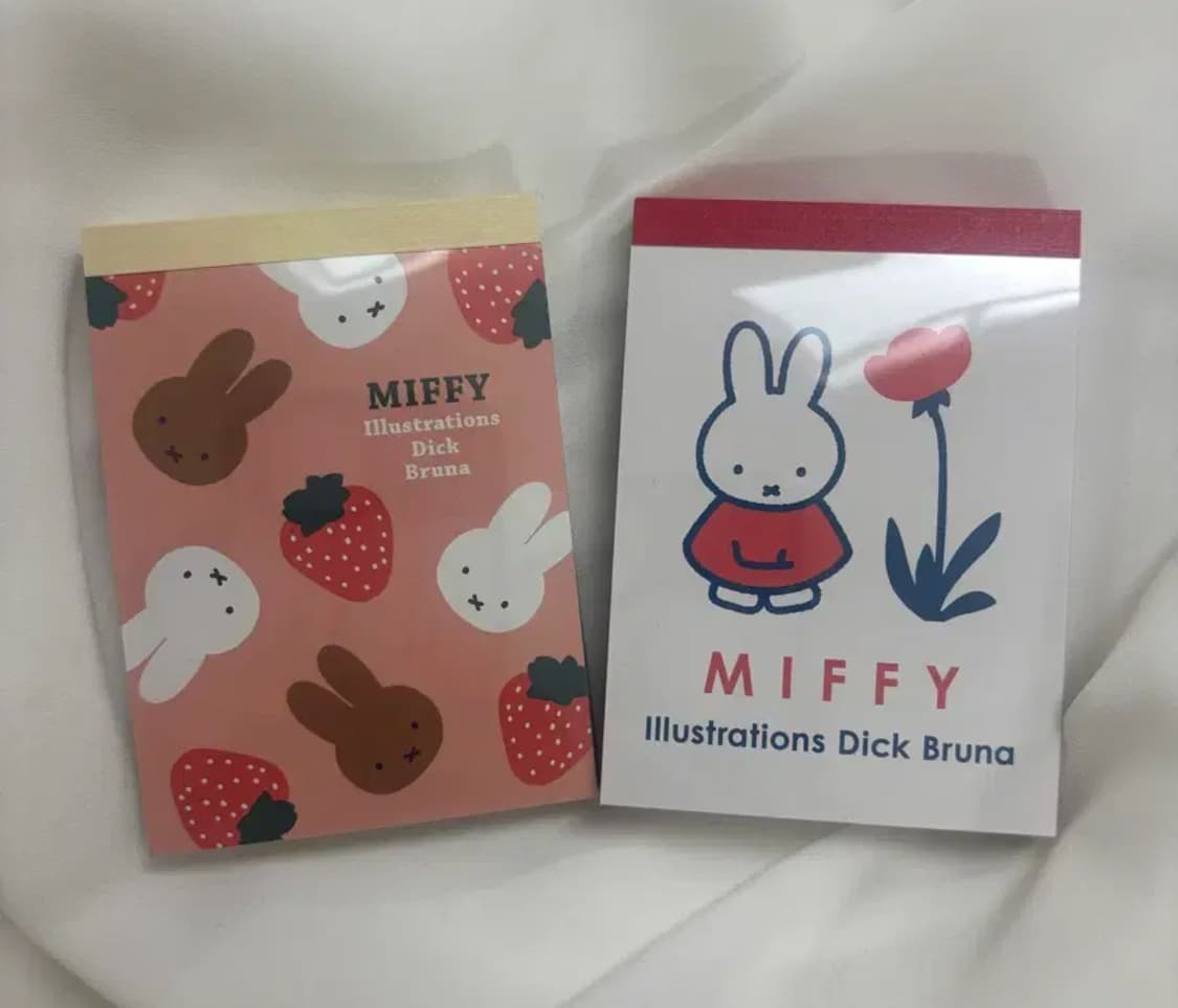 일본제 미피 스토어 메모지 상품이미지1