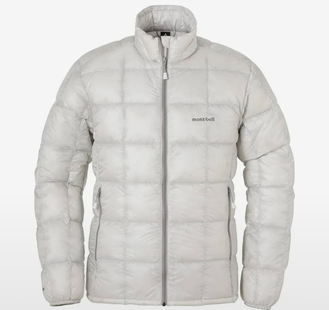 [L]몽벨 슈페리어 다운 자켓 라이트그레이 상품이미지1