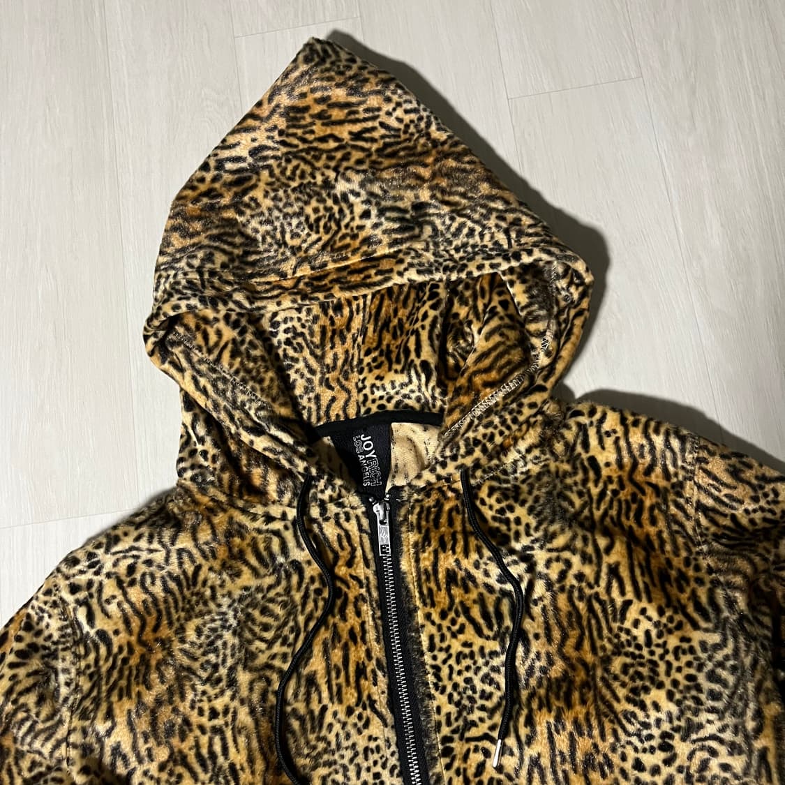 Joyrich . 조이리치 투웨이 레오파드 후드집업 상품이미지3