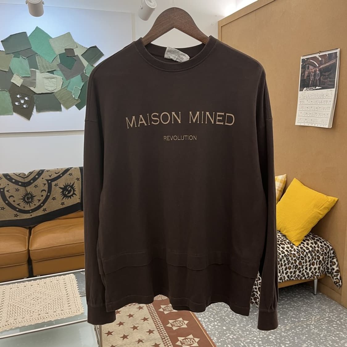 메종미네드 빈티지 캐주얼 레이어드 롱슬리브 S C10270 상품이미지3