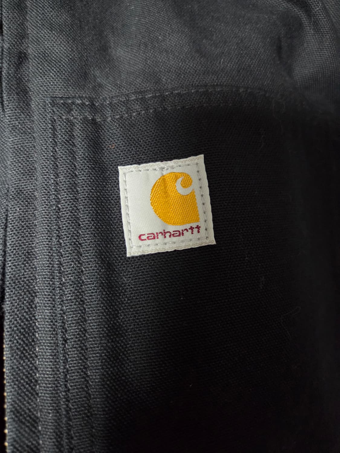 (4XL) 칼하트 블랙 후드 워크 자켓 상품이미지2