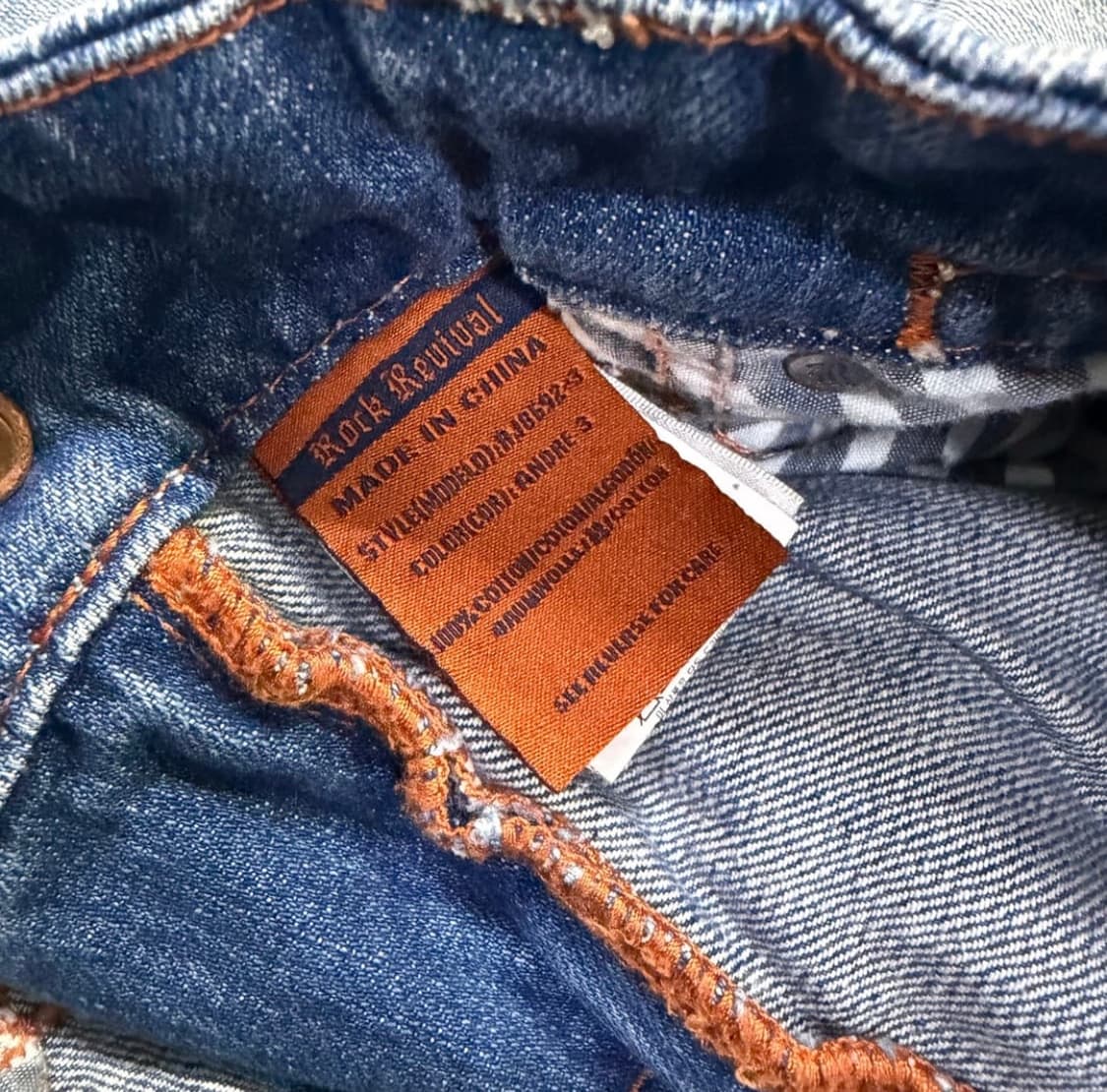 락리바이벌 데님팬츠 33 상품이미지4