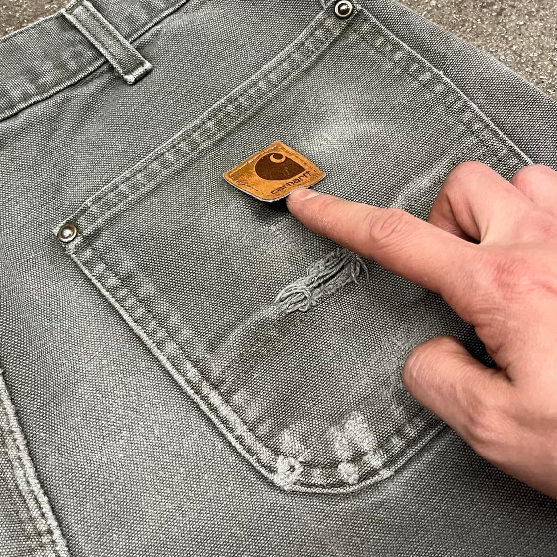 Carhartt 더블니 팬츠 (32“) 상품이미지5