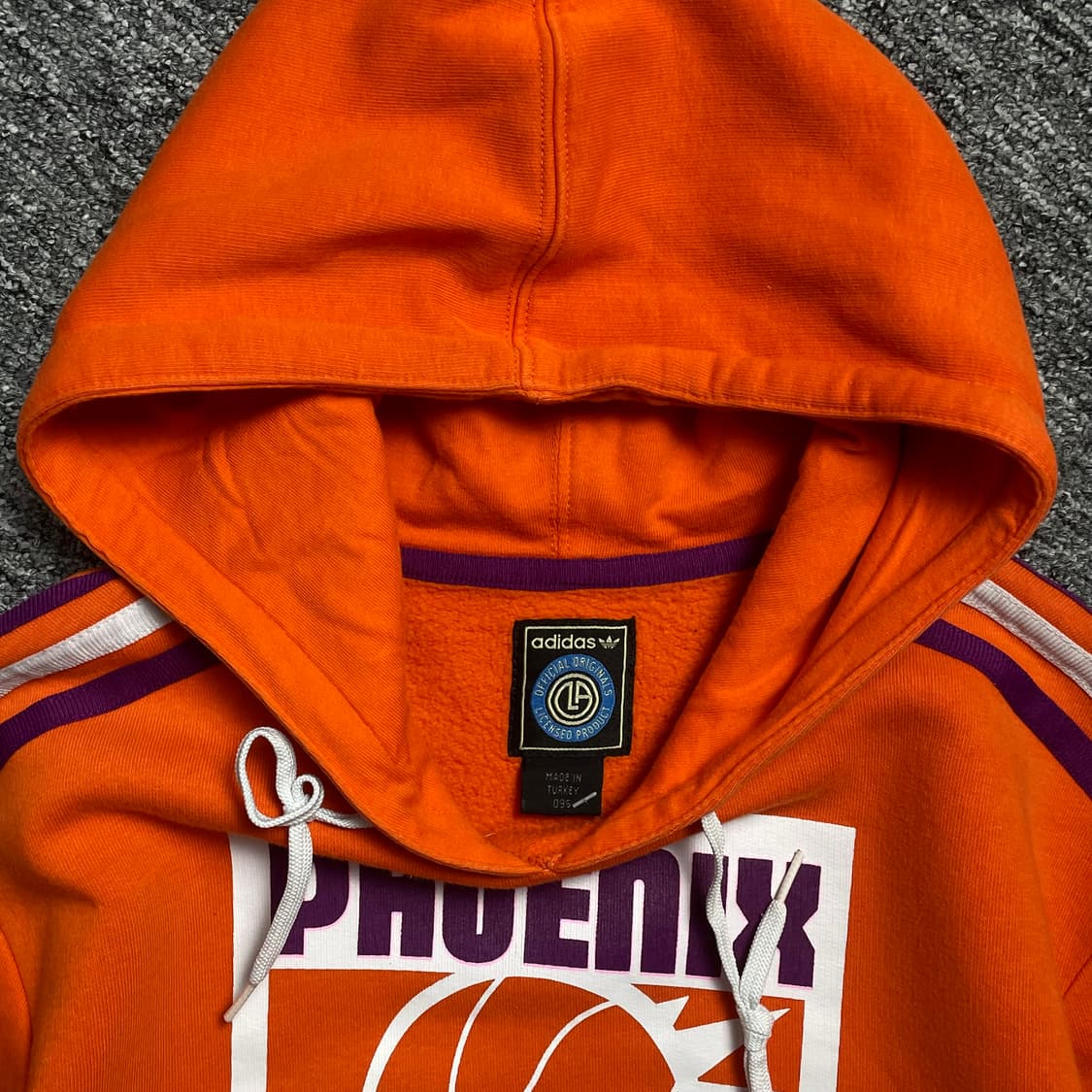 00s 아디다스 NBA 피닉스 선즈 올드스쿨 후드y 2000 상품이미지5