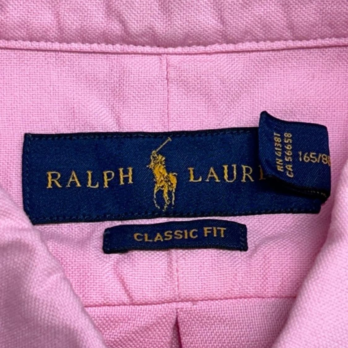 POLO RALPH LAUREN 핑크 셔츠 XS 상품이미지5