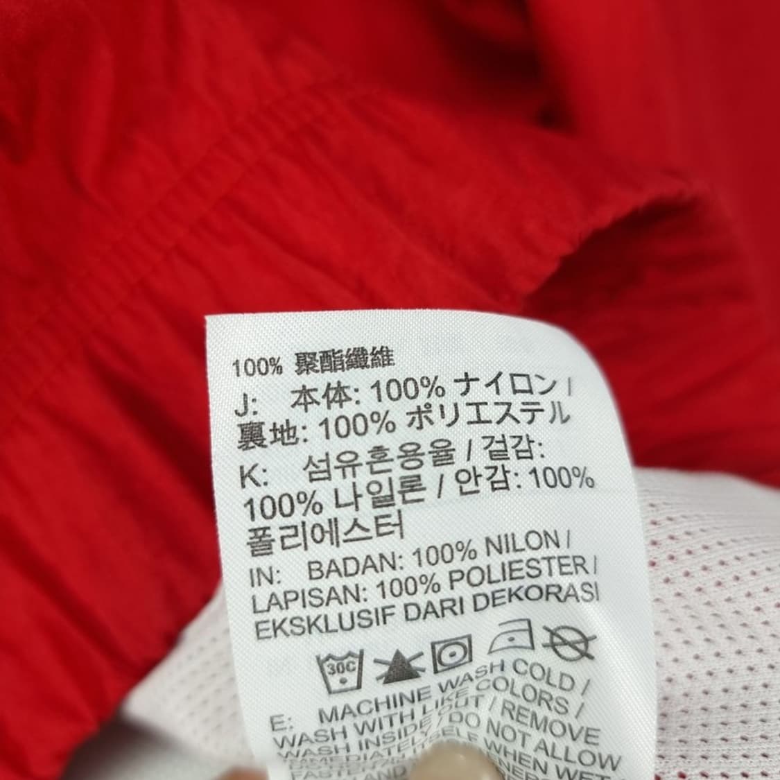 [나이키] 더블 스우시 프린팅 후드 바람막이 아노락 자켓 M19021 상품이미지7