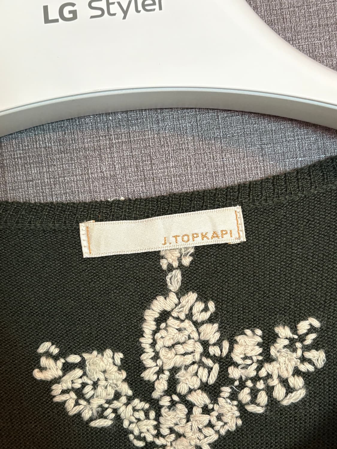 J.TOPKAPI 그린 자수 원피스 상품이미지2