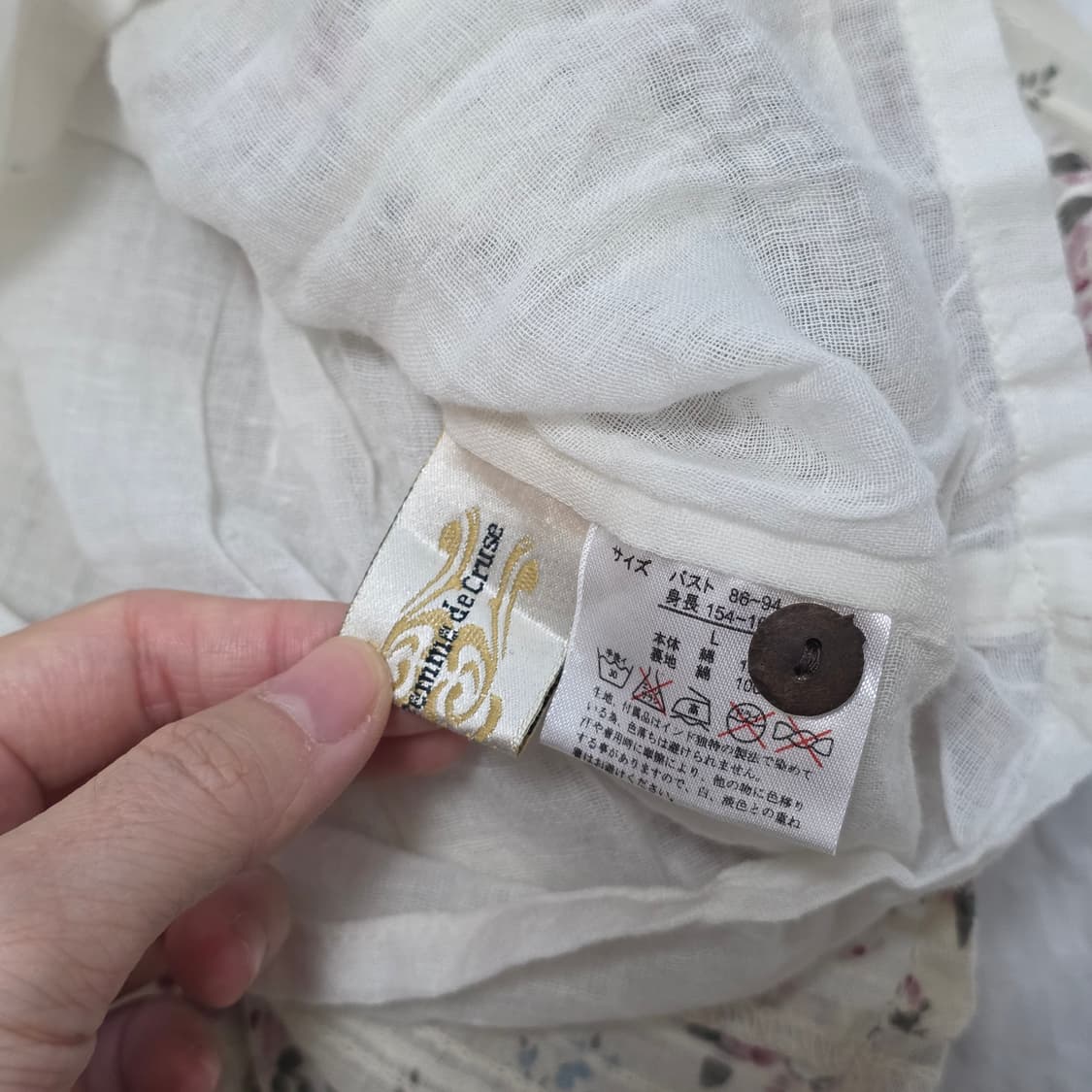 모리걸st 핀터깔 로즈 스모크 롱원피스 상품이미지4