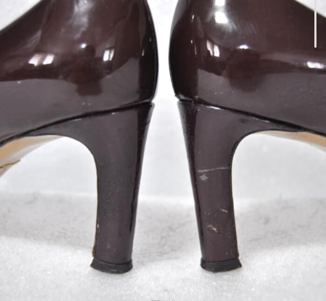 페레가모/여성에나멜펌프스구두(사이즈240)정품 상품이미지6