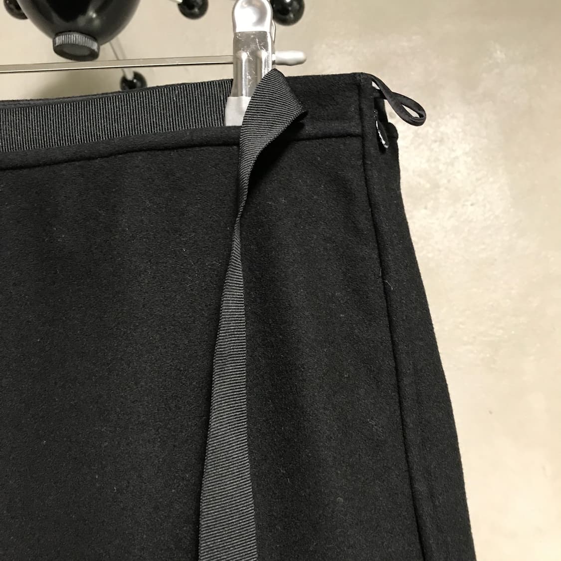 질샌더 블랙 스커트 36(W) 상품이미지4