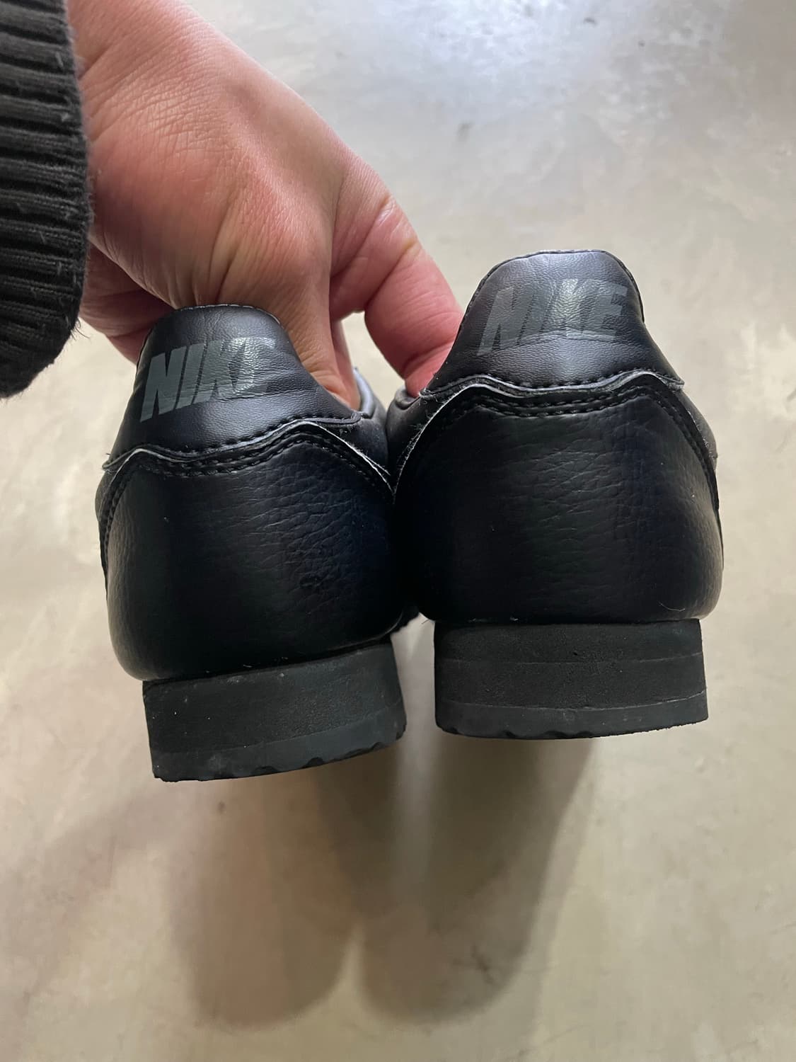 나이키 코르테즈 트리플 블랙 240 상품이미지5