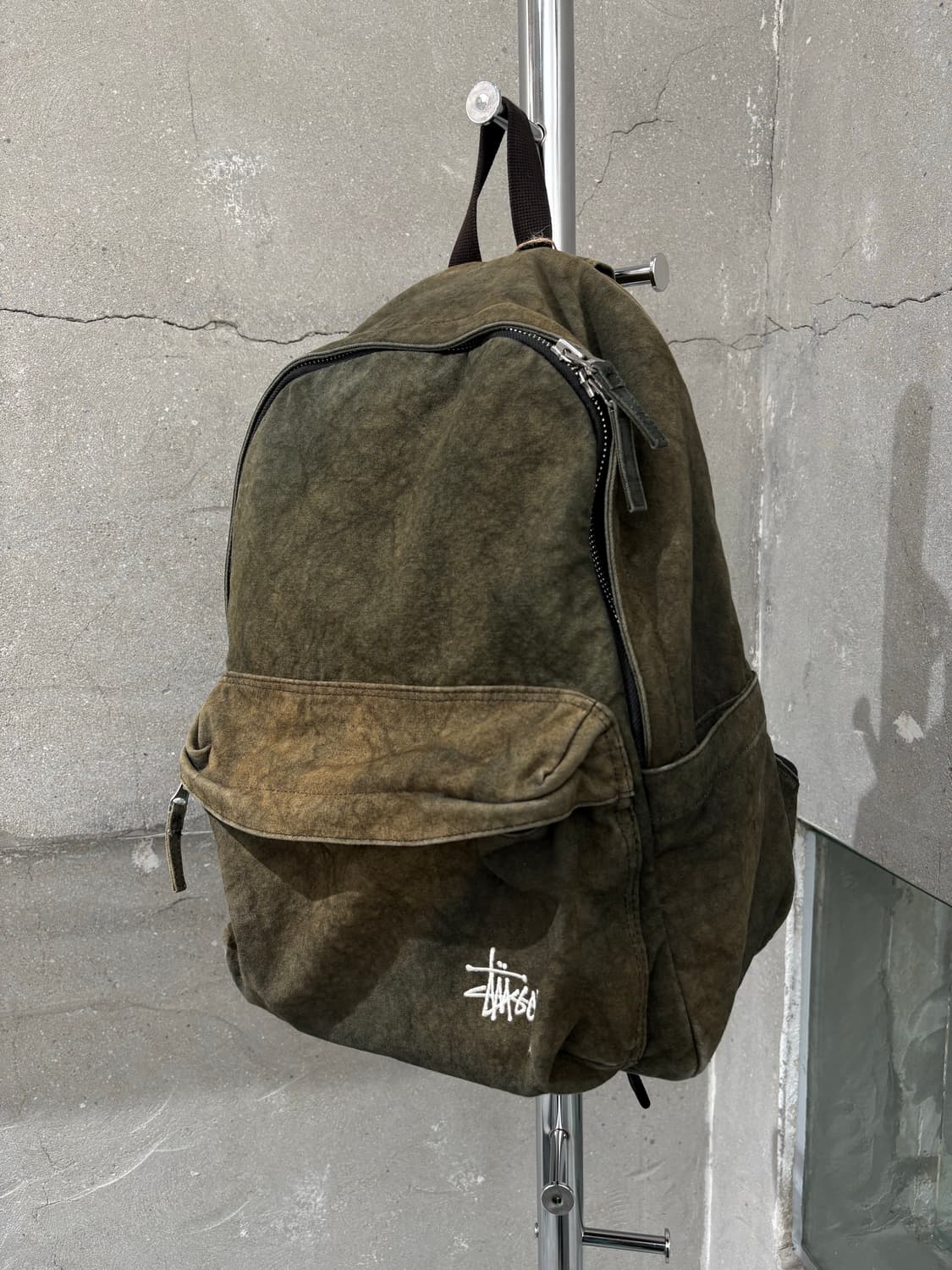 스투시 캔버스 워시드 백팩 상품이미지1