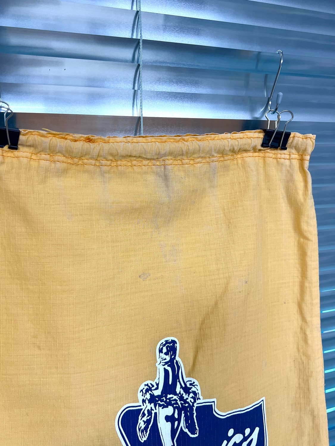 HYSTERIC GLAMOUR-DRAWSTRING BAG (Yellow) 상품이미지4