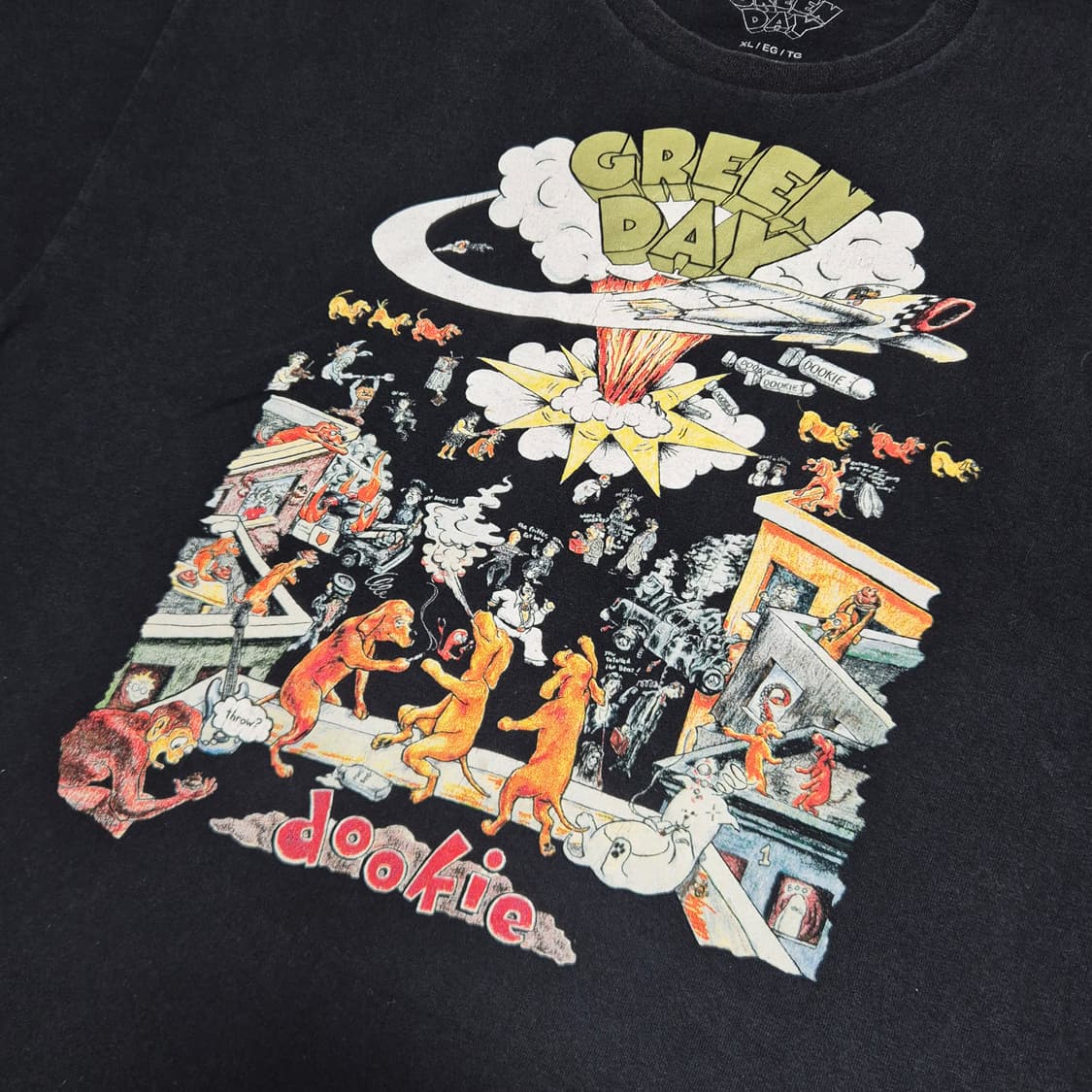 [XL] 그린데이 오피셜 티셔츠 -557 상품이미지2