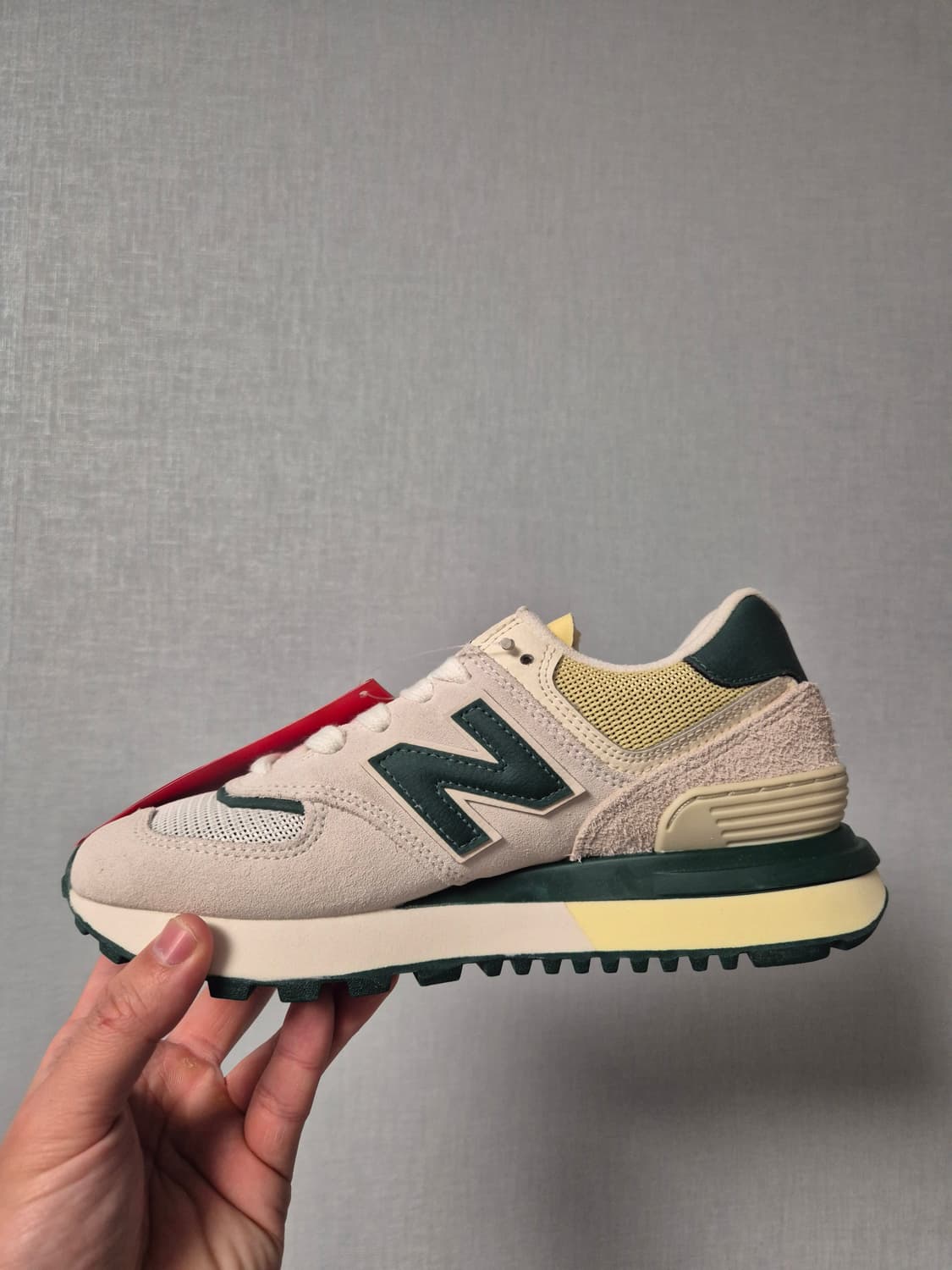 [새상품/230] 뉴발란스 574 레거시 화이트 그린 상품이미지3