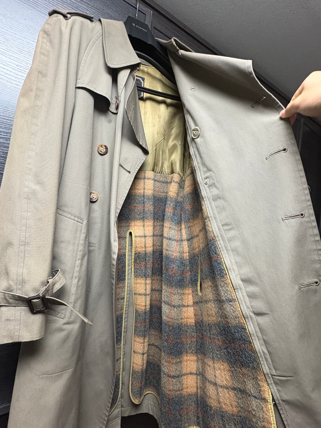 디올 빈티지 트렌치코트 상품이미지7