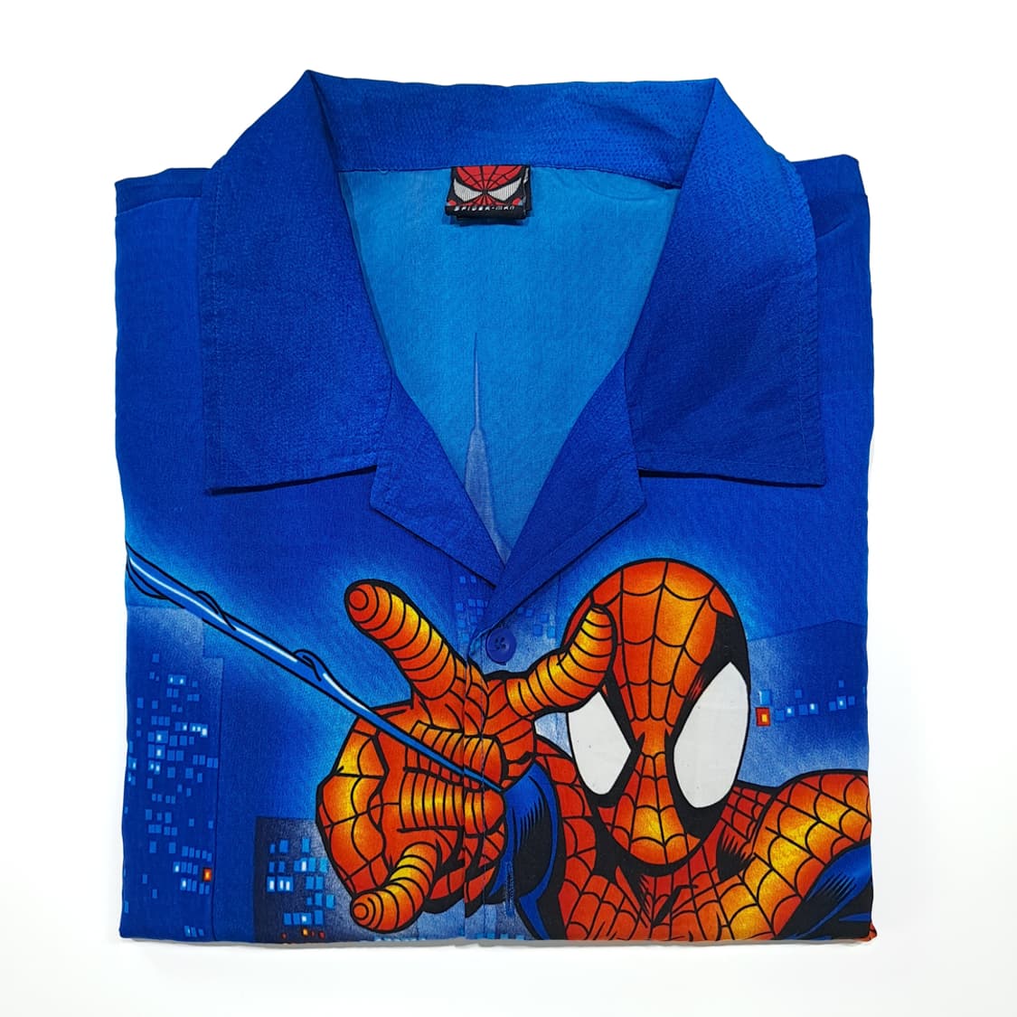 CK078 M 마블 00s 스파이더맨 2002 얼티밋 빅 프린팅 반팔  상품이미지7