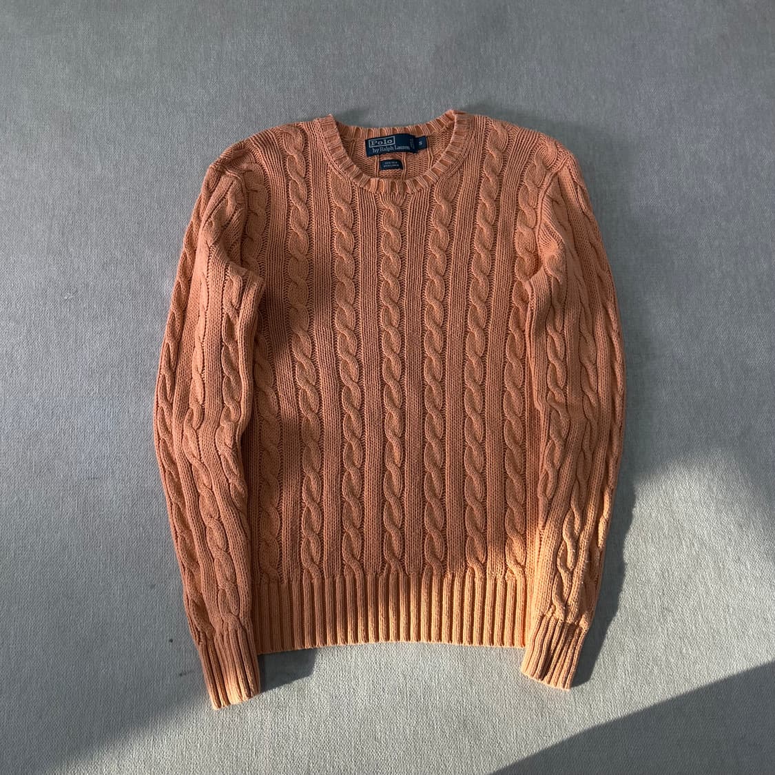 95 폴로랄프로렌 실크 꽈배기 니트 상품이미지1