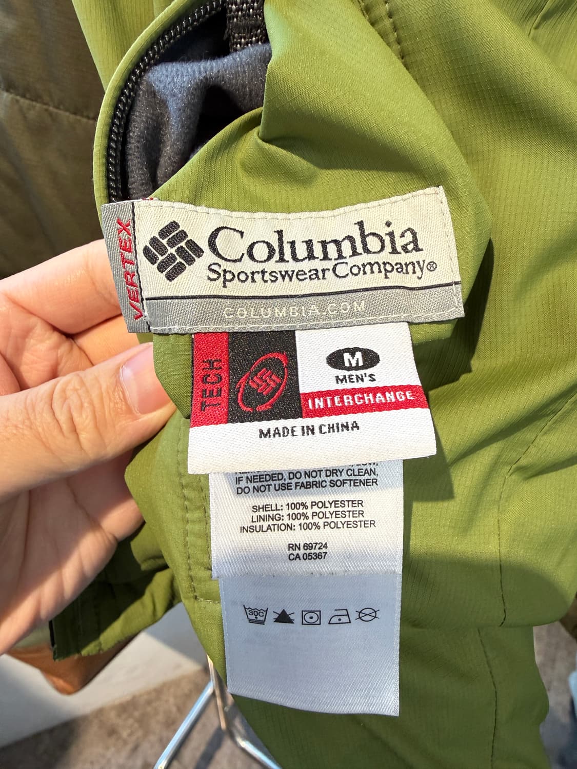 Columbia Interchange 프리마로프트 리버서블 패딩 M 상품이미지9