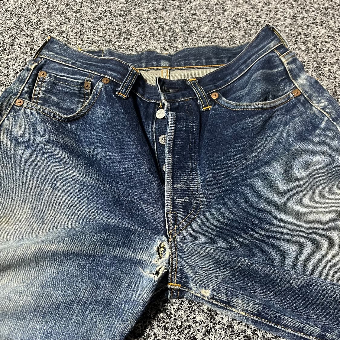 vintage levis 501 555 san francisco bigE 상품이미지3