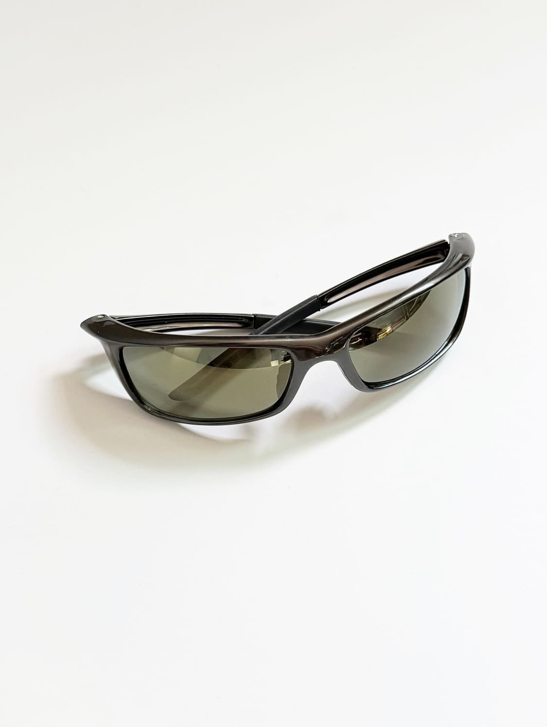 90s ONE SELF 스퀘어 랩 어라운드 스포티 빈티지 선글라스 상품이미지1