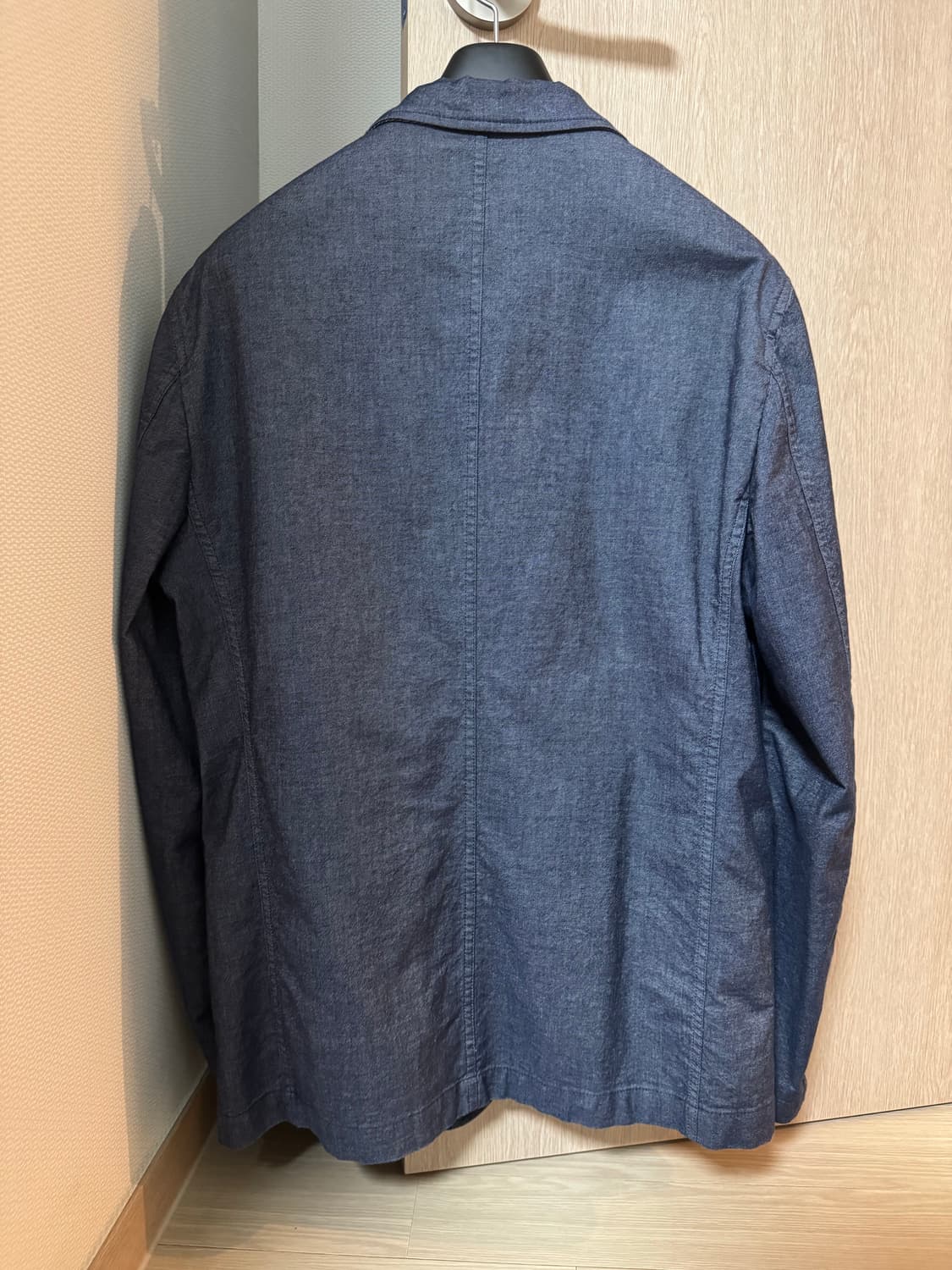 MONTEDORO 데님 블레이저 자켓(50size) 판매 상품이미지2