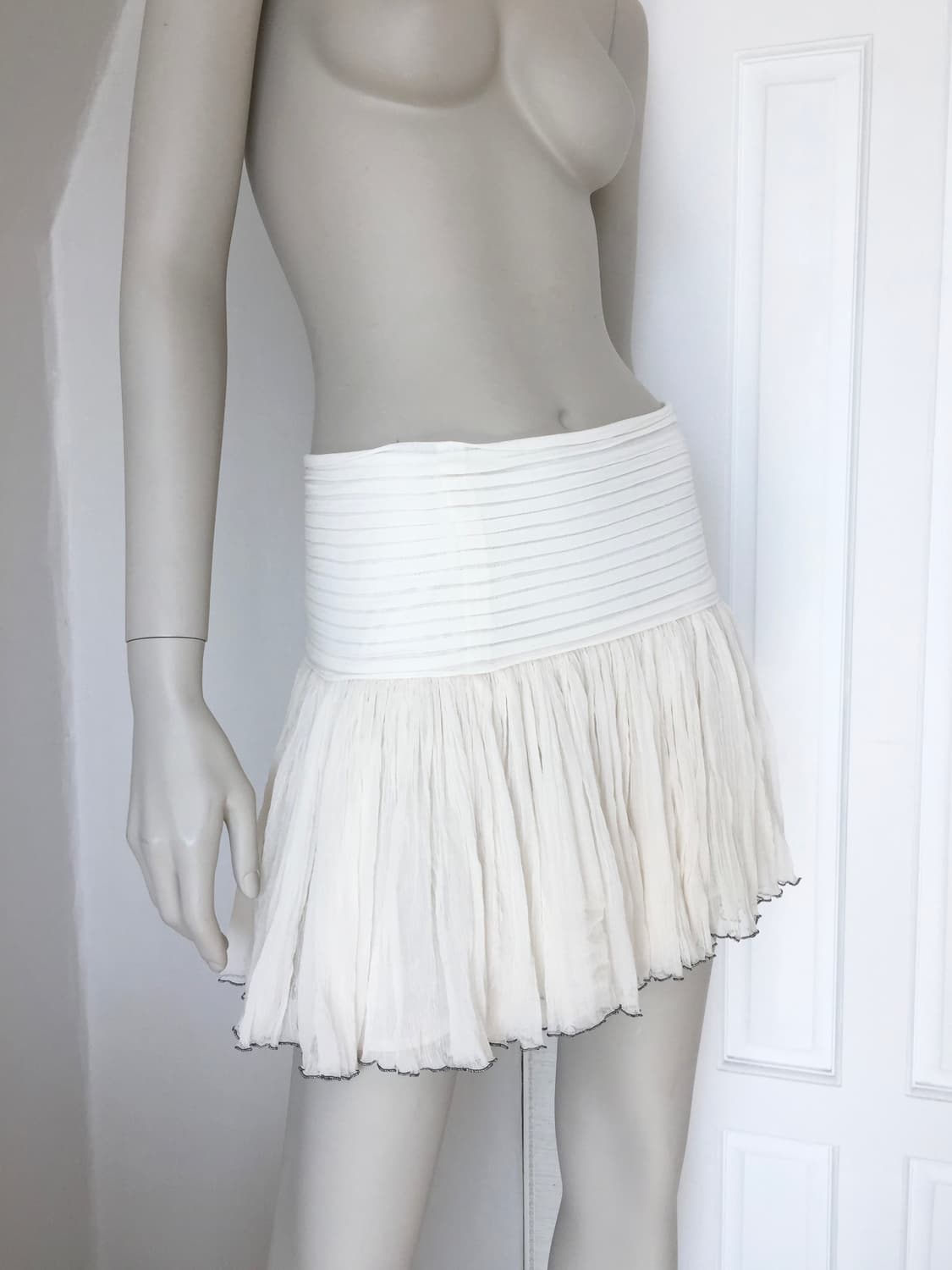 이자벨 마랑 Wrinkled Pintuck Skirt 상품이미지6