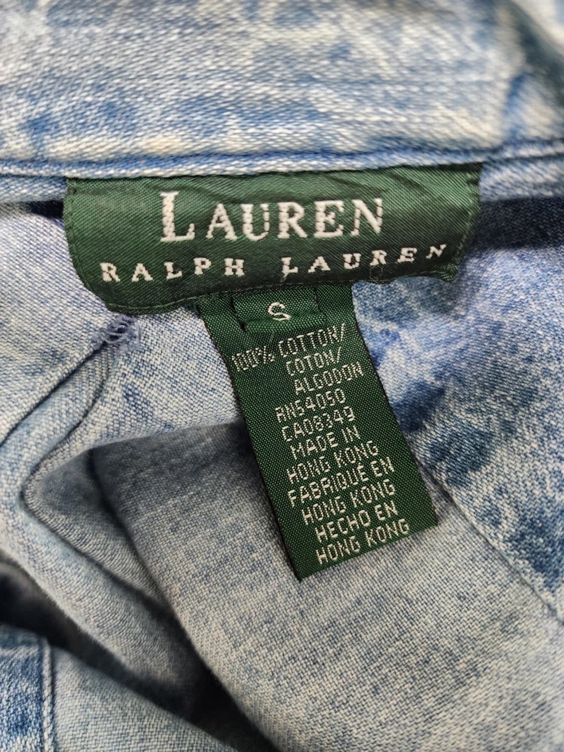 정품 폴로 랄프로렌 데님셔츠 판매합니다  상품이미지6