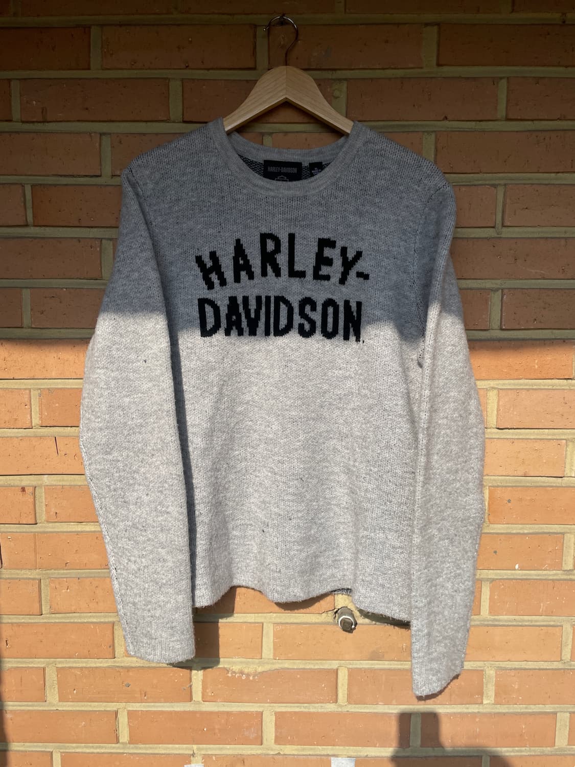 [XL] 할리데이비슨 전면 타이포 로고 니트 티셔츠 상품이미지1