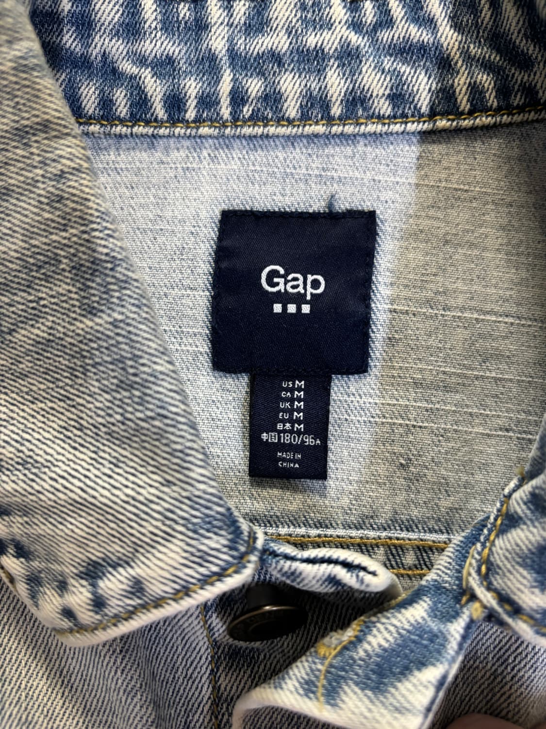 old GAP 빈티지 청자켓 상품이미지3