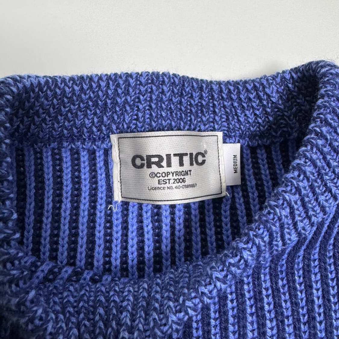 크리틱 버터플라이 니트 M 상품이미지4