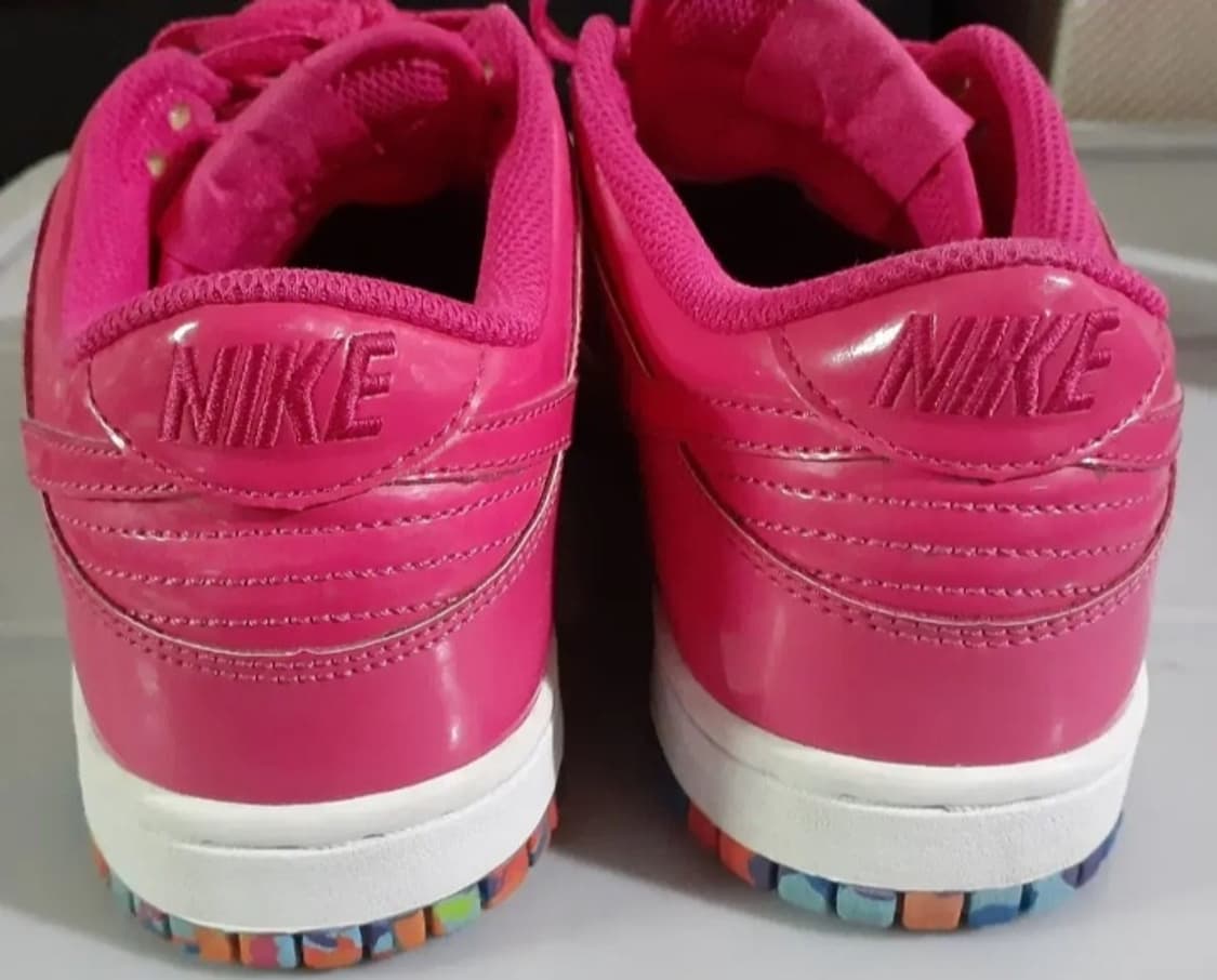 나이키 덩크로우 레더 'Fruity Pebbles' 비비드 핑크 240 상품이미지5