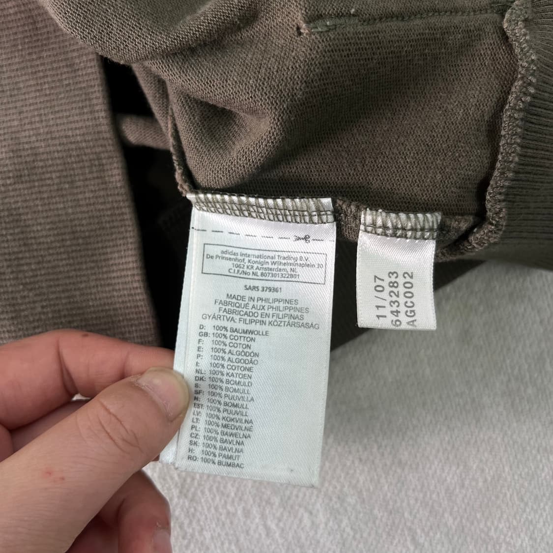 W 95 아디다스 83-C 후드 트랙탑 져지 상품이미지8