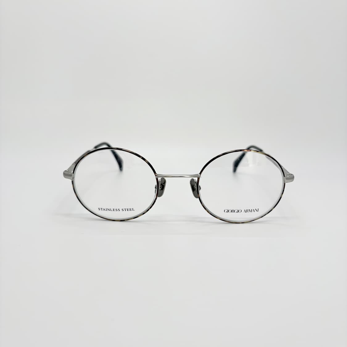 GIORGIO ARMANI 조르지오 아르마니 호피 원형 메탈테 상품이미지3