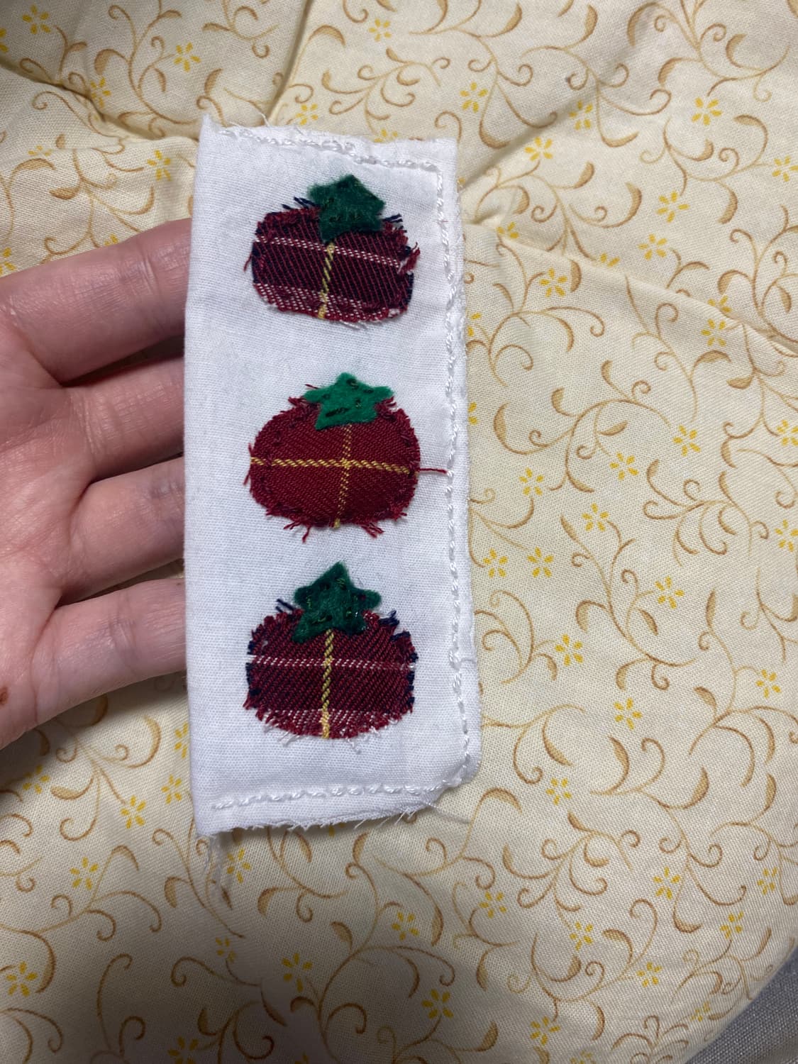 핸드메이드 패브릭 책갈피  상품이미지2