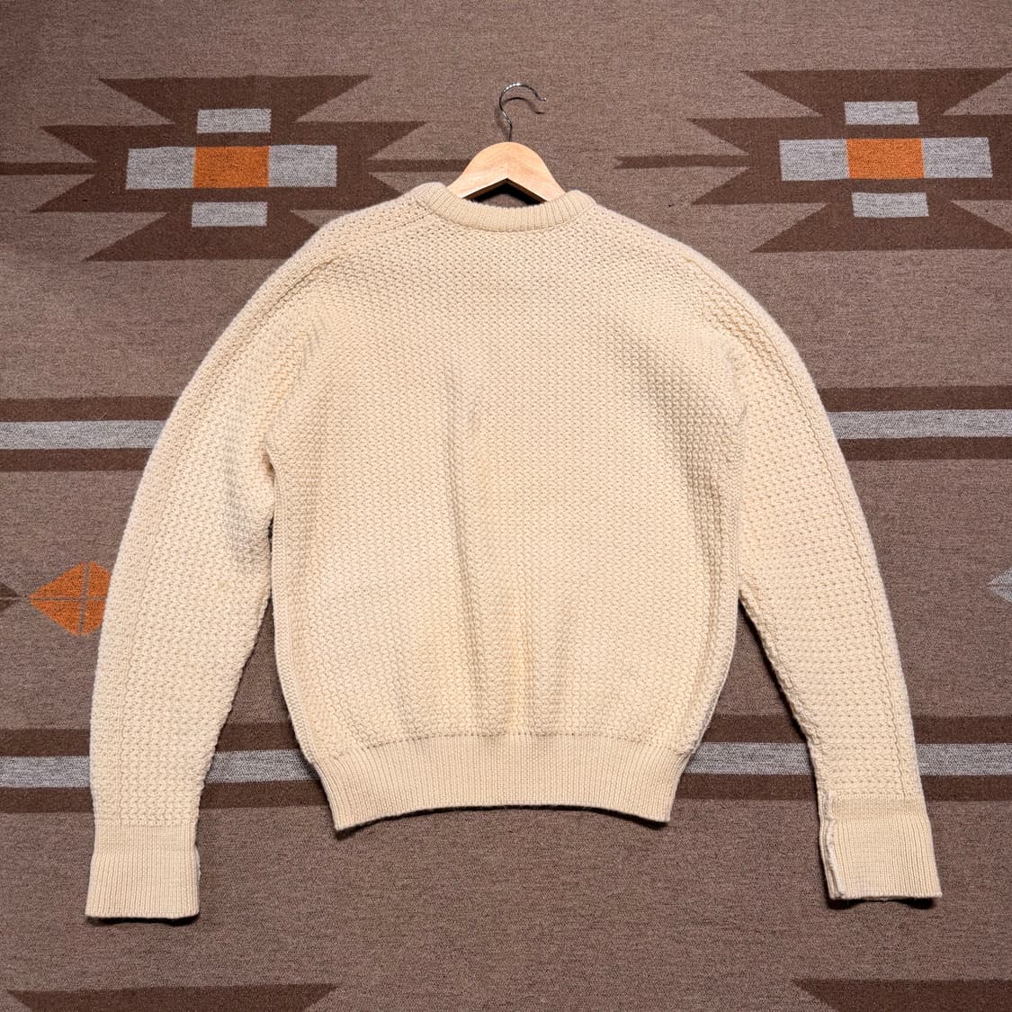 Barbour 바버 퓨어울 피셔맨 니트 L 상품이미지5