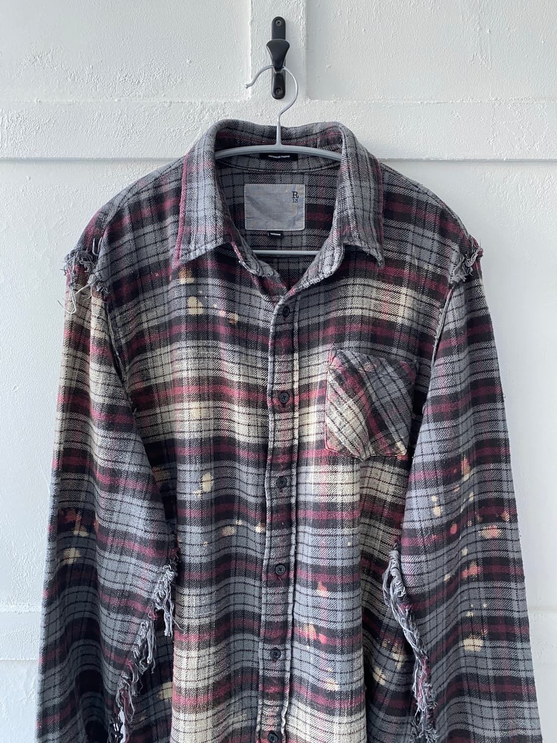 [R13] 블리치드 셔츠 상품이미지3