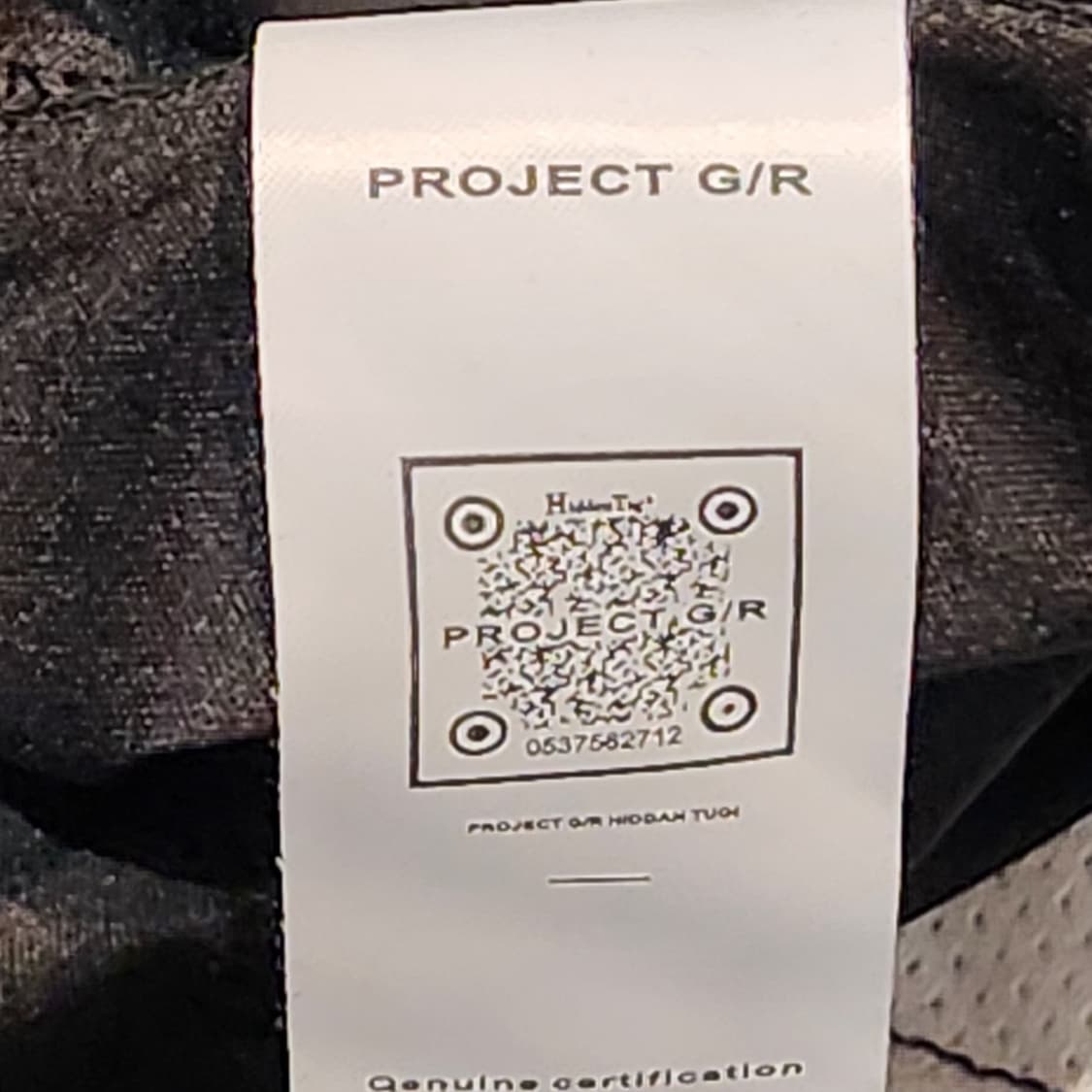 프로젝트 G/R 오버사이즈드 풋볼 저지 블랙 상품이미지5