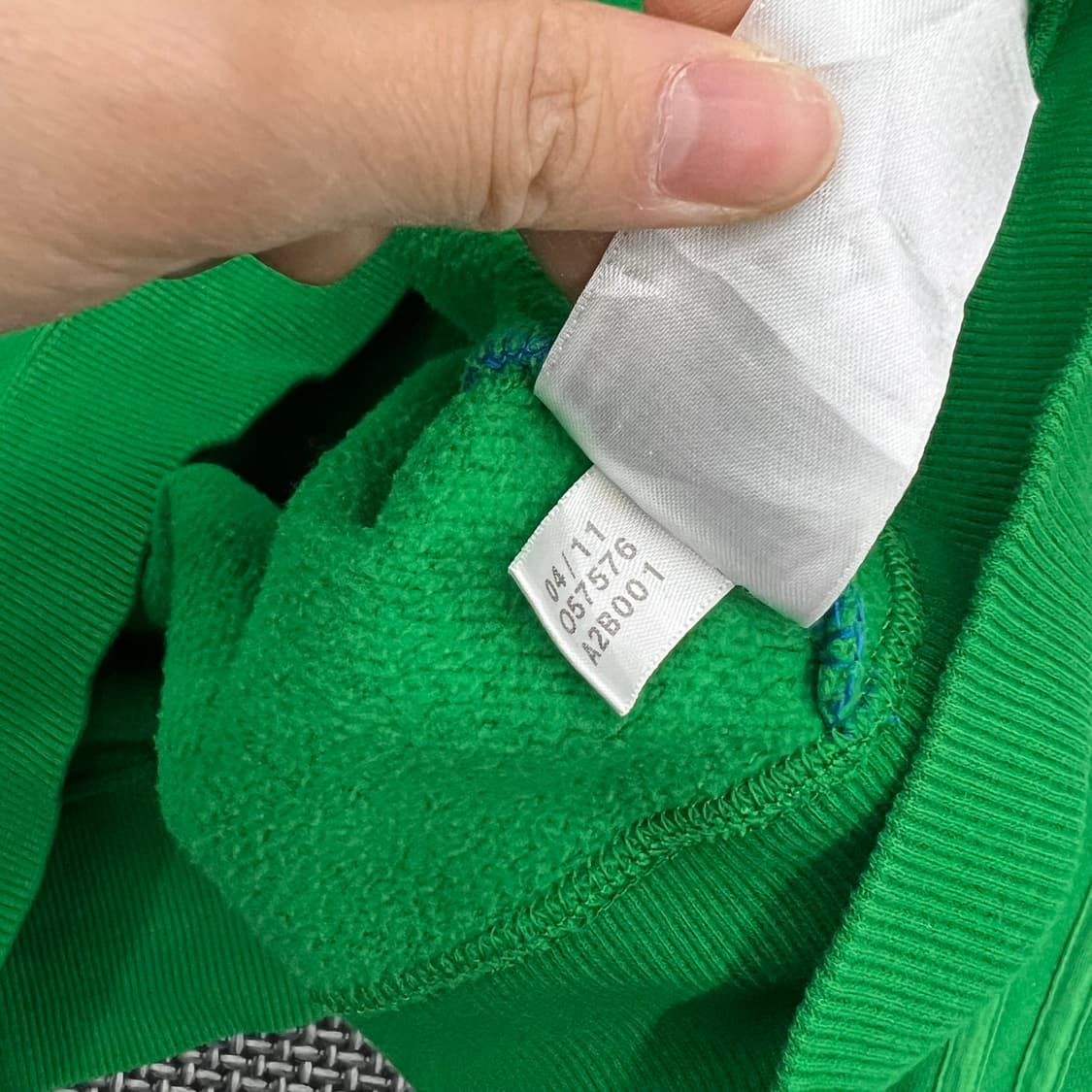 아디다스 그린 후드집업 상품이미지4