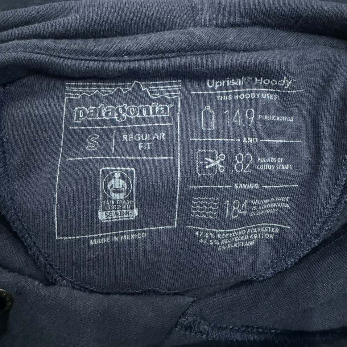 파타고니아 후드티 네이비 상품이미지6