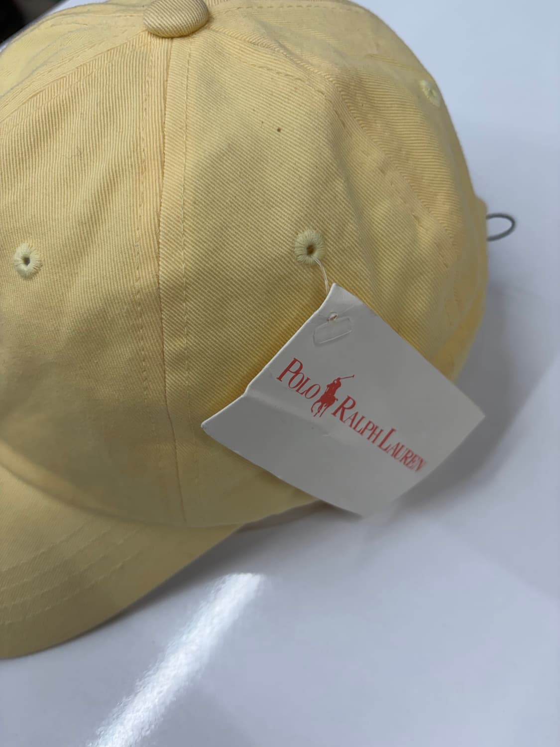 폴로 랄프로렌 데드스탁 옐로우 볼캡 상품이미지3