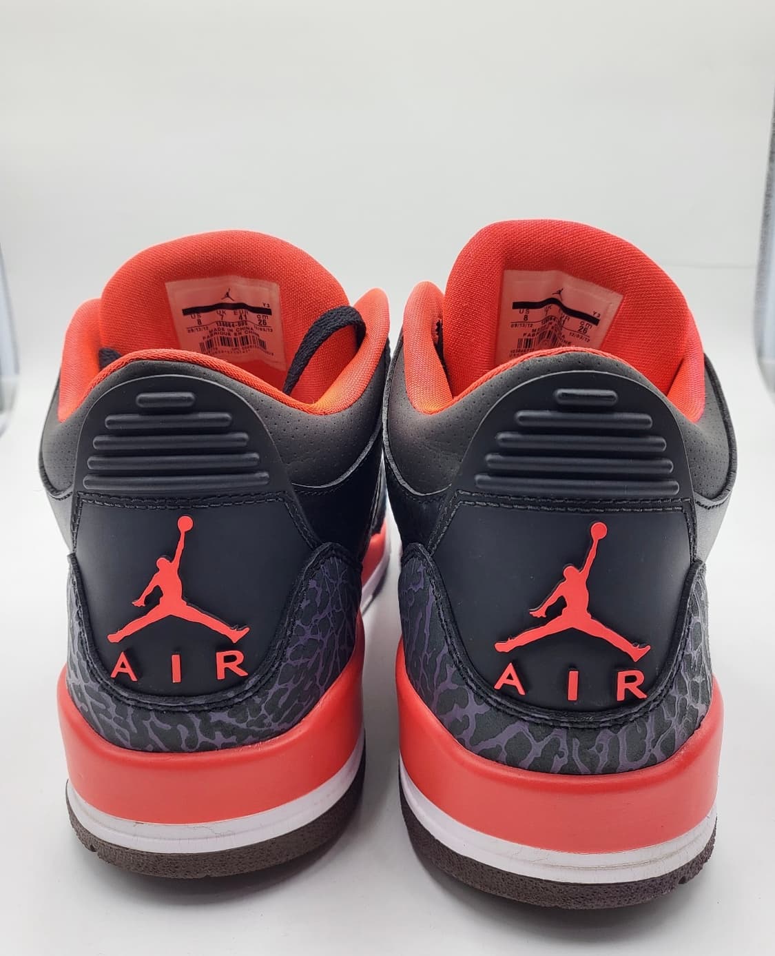 조던3 크림슨 260 솔닷케어완료 상품이미지2