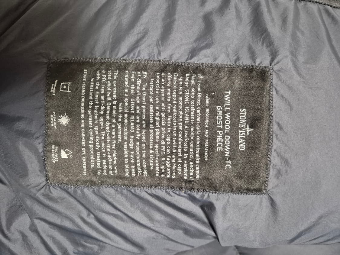 24FW-105-110 L-XL 스톤아일랜드 고스트피스 패딩 자켓 상품이미지6